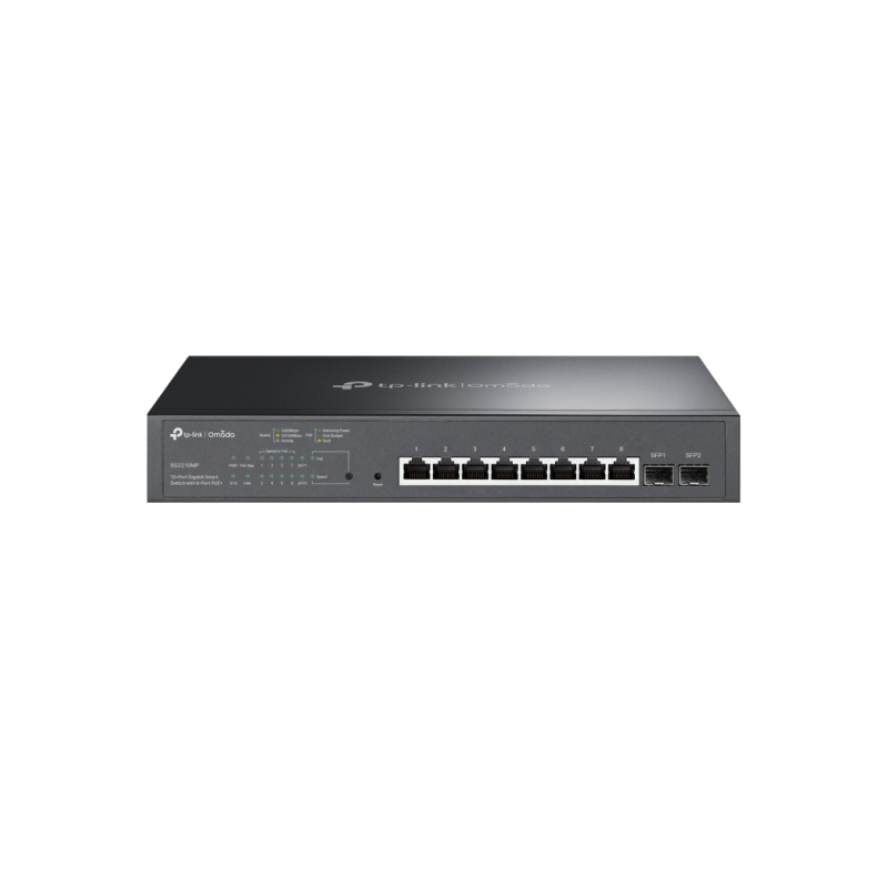 SWITCH TP LINK OMADA TL-SG2210MP - L2, 8x2,5G POE+, 2xSFP, 150W