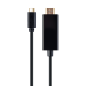 ADAPTADOR USB-C MACHO A HDMI-MACHO 4K 30HZ 2 M NEGRO