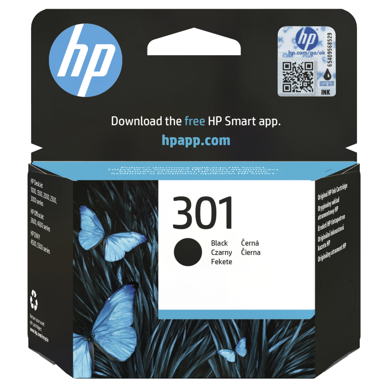 TINTA HP 301 NEGRO