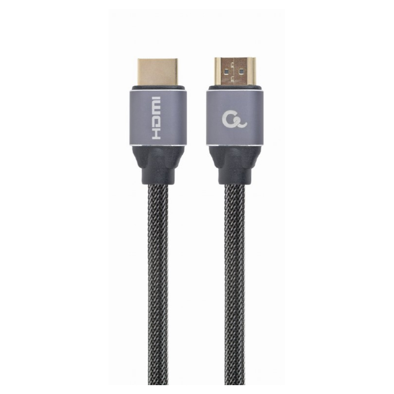 CABLE HDMI 2-0 4K 60HZ GEMBIRD CCBP-HDMI-1M PREMIUM TRENZADO ETHERNET 1M NEGRO