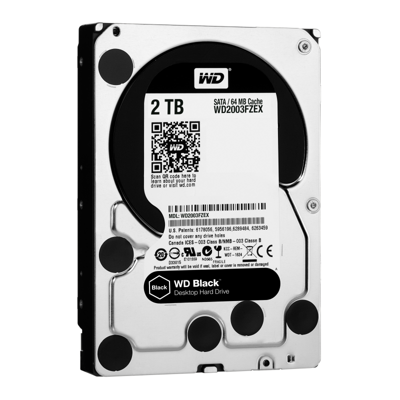 DISCO WD BLACK 2TB SATA3 64MB