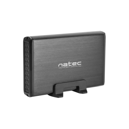 CAJA EXTERNA NATEC RHINO DISCO DURO 3,5" USB 3-0 SATA NEGRA