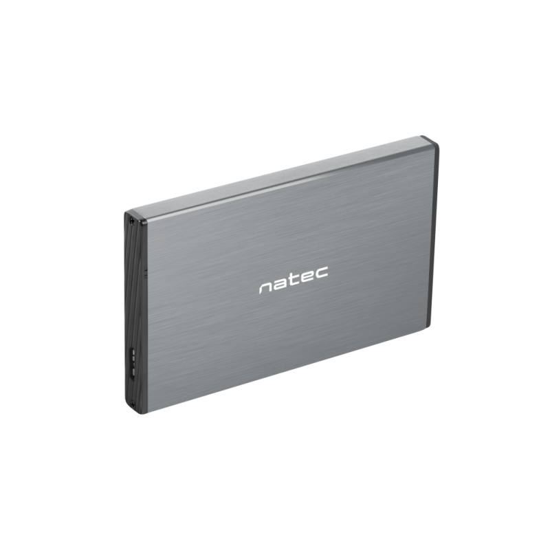 CAJA EXTERNA NATEC RHINO GO DISCO DURO 2,5" USB 3-0 SATA GRIS