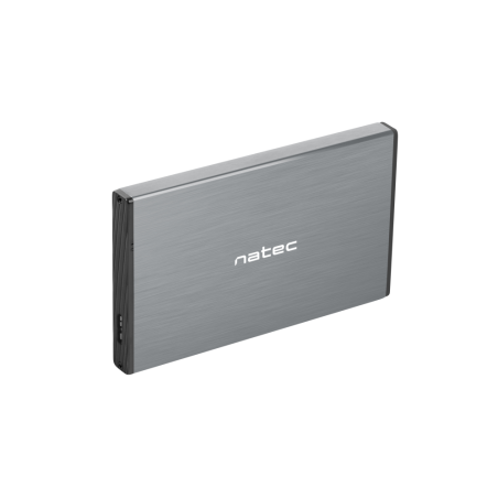 CAJA EXTERNA NATEC RHINO GO DISCO DURO 2,5" USB 3-0 SATA GRIS