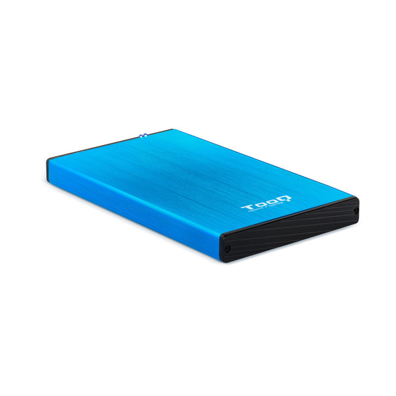 CAJA EXTERNA TOOQ TQE-2527BL 2,5" 9,5 MM SATA USB 3-0-3-1 AZUL