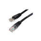 CABLE RED GEMBIRD UTP CAT5E MOLDEADO 0,5M NEGRO