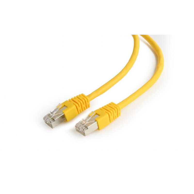 CABLE RED GEMBIRD FTP CAT6 1M AMARILLO