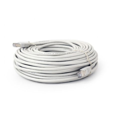 CABLE RED GEMBIRD FTP CAT6 BLINDADO CCA AWG26 BOBINA 30M GRIS