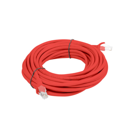 CABLE RED LANBERG LATIGUILLO CAT-6 UTP 5M ROJO FLUKE PASSED