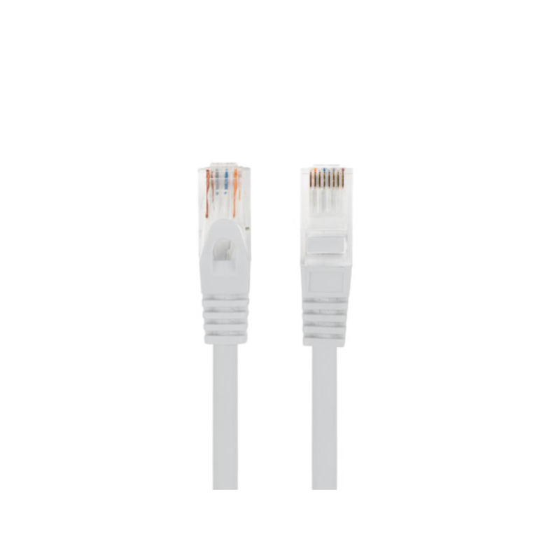 CABLE RED LANBERG LATIGUILLO CAT-6 UTP LSZH CU 10M GRIS FLUKE PASSED