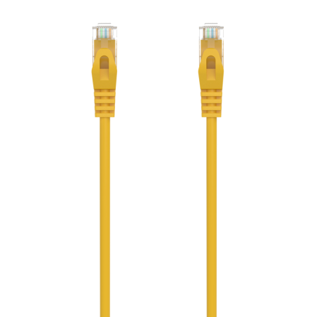 Cable de Red RJ45 AWG24 UTP Aisens A145-0563 Cat-6A- LSZH- 25cm- Amarillo