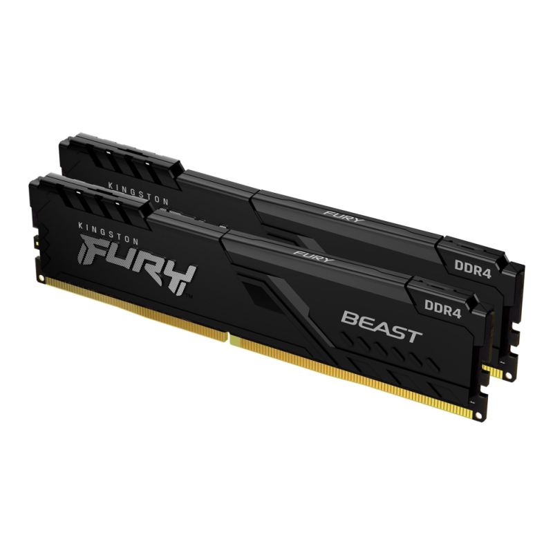 DDR4 KINGSTON FURY BEAST 32 GB 2 X 16GB 3200 NEGRO