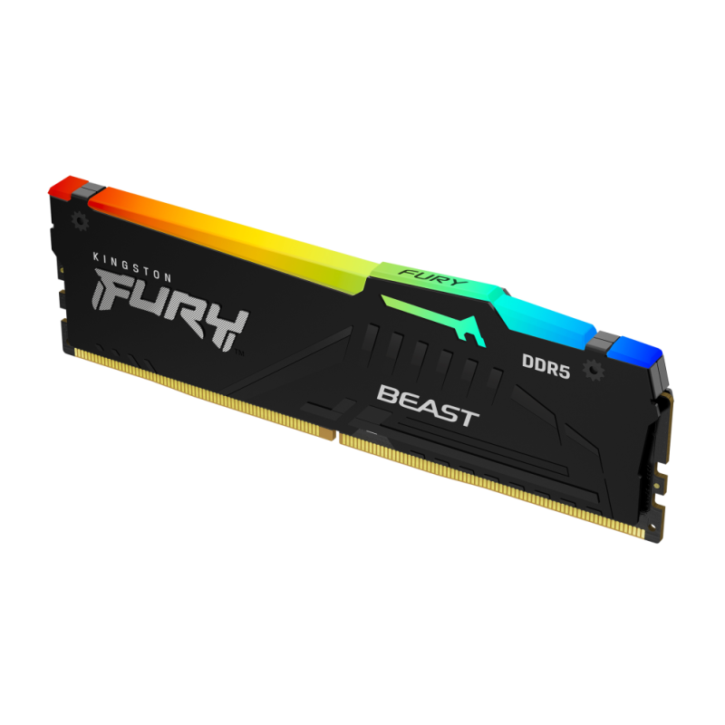 DDR5 KINGSTON 32GB 5200 FURY BEAST RGB