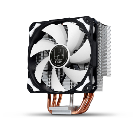 VENTILADOR CPU NOX HUMMER H312 120MM BLANCO