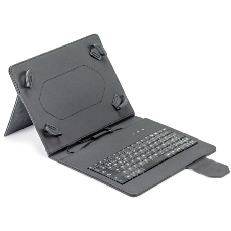 FUNDA TABLET MAILLON URBAN KEYBOARD USB 9-7"-10-2" NEGRO