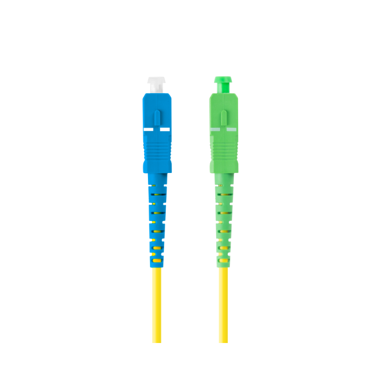 LATIGUILLO FIBRA 3M LANBERG MONO SC-APC-SC-UPC SIMPLEX G657A1 LSZH AMARILLO