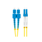 CABLE DE FIBRAOPTICA LANBERG 2M MONO SC-UPC-LC-UPC DUPLEX G657A1 LSZH AMARILL