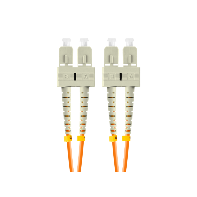 CABLE DE FIBRAOPTICA LANBERG 2M MULT SC-UPC-SC-UPC DUPLEX OM2 50-125 LSZH NARAJ