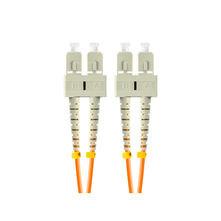 LATIGUILLO FIBRA 2M LANBERG MULTI SC-UPC-SC-UPC DUPLEX OM2 50-125 LSZH NARAJA