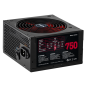 FUENTE ALIMENTACION NOX NX750 750W ATX NEGRO ROJO