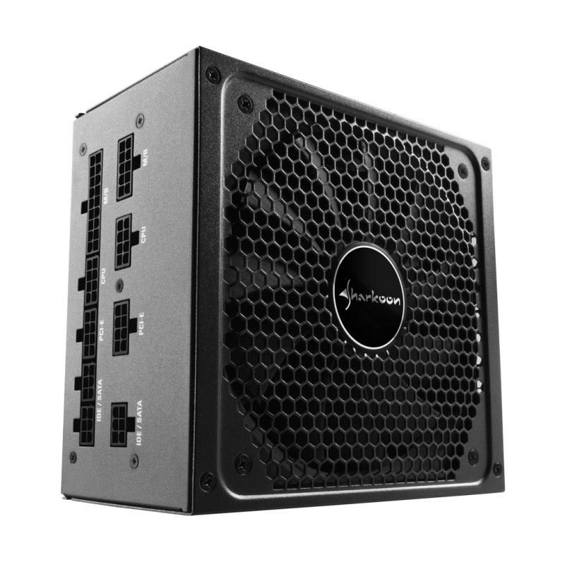 FUENTE ALIMENTACION SHARKOON SILENTSTORM COOL ZERO 750W 80+ GOLD ATX NEGRO