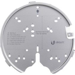 ACCESORIO UBIQUITI U-PRO-MP UNIFI MONTAJE PARA AC PRO, AC HD, AC SHD Y POSTERIOR