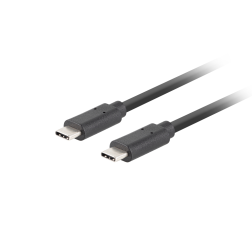 CABLE USB-C LANBERG 3-1 GEN 2 MACHO-MACHO 10GB-S PD100W 1M NEGRO