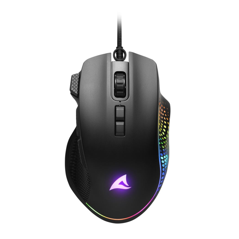 RATON GAMING ERGONOMICO SHARKOON FORCE 3 USB