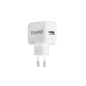 CARGADOR USB TOOQ 5V 2-4 A BLANCO