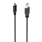 CABLE AISENS USB 3-1 GEN2 10GBPS 3A TIPO USB-C-M-A-M NEGRO 2-0M