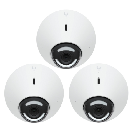 CAMARA IP UBIQUITI UVC-G5-DOME-3 UNIFI PROTECT PACK 3 UDS