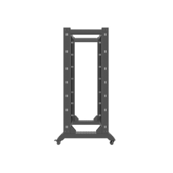 ARMARIO LANBERG ABIERTO RACK 19" 32U 600X800 NEGRO