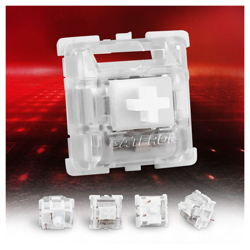 SWITCH SET SHARKOON GATERON PRO BLANCO