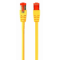 CABLE RED S-FTP GEMBIRD CAT 6A LSZH AMARILLO 0,5 M