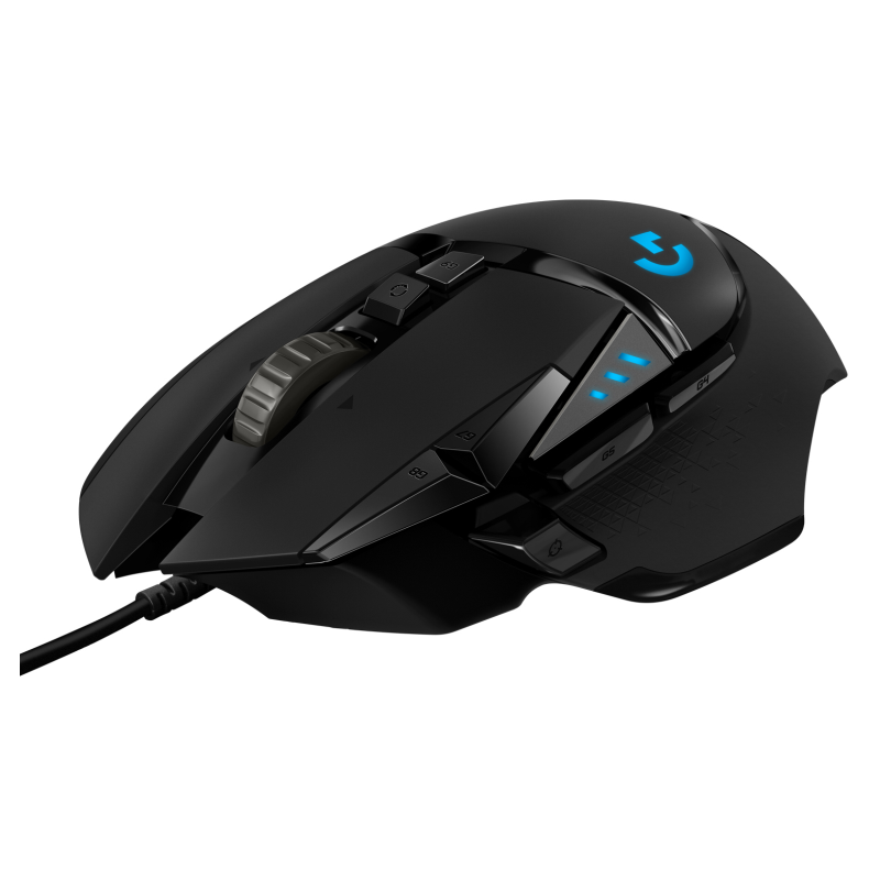 RATON GAMING LOGITECH G502 (HERO) USB NEGRO