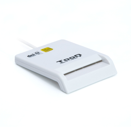 LECTOR TARJETA EXT TOOQ DNI NJSMARTCARDREADER BLANCO