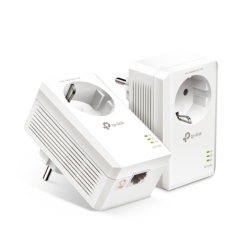 Adaptador Powerline TPLink TL-PA7017P KIT AV1000 1000Mbps- Alcance 300m- Pack de 2