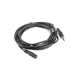 CABLE ESTEREO LANBERG JACK 3-5 MM MACHO-JACK 3-5MM HEMBRA 3M NEGRO