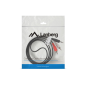 CABLE ESTEREO LANBERG JACK 3-5MM-2X RCA MACHO 1-5M