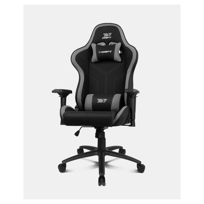 SILLA GAMING DRIFT DR110 TEJIDO NEGRA GRIS