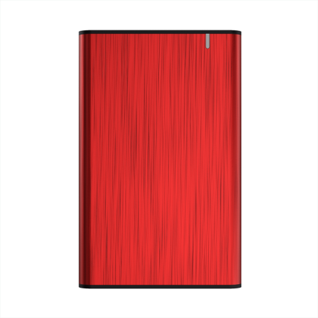 AISENS CAJA EXTERNA 2-5" ASE-2525RED 9-5MM SATA A USB 3-0 USB3-1 GEN1 ROJA