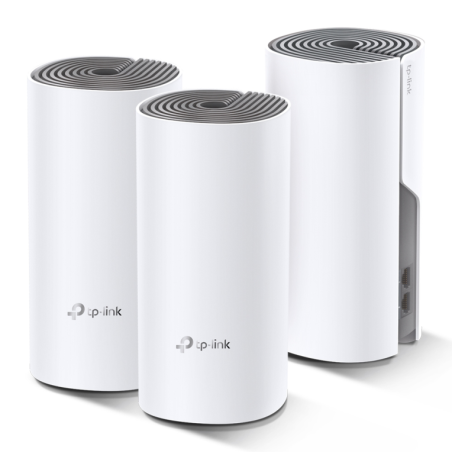 Sistema Mesh TP-Link Deco E4 1200Mbps- 2-4GHz 5GHz- Pack de 3