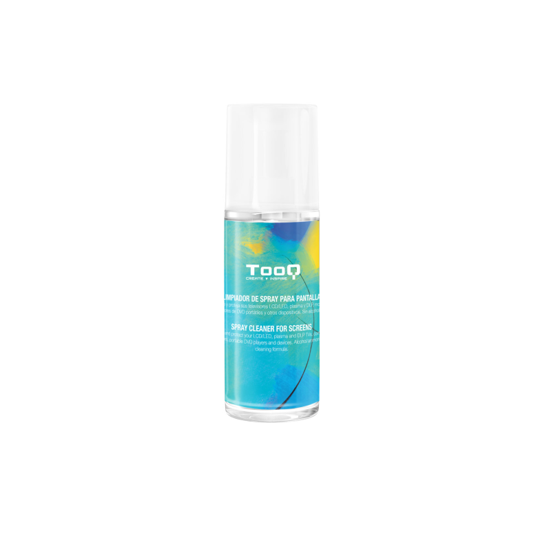 Kit Limpiador de Pantallas TooQ TQSC0016- Spray 150ml + Paño Microfibra