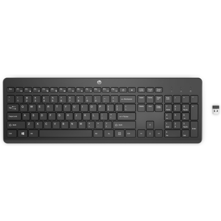 TECLADO HP INALAMBRICO 230 NEGRO