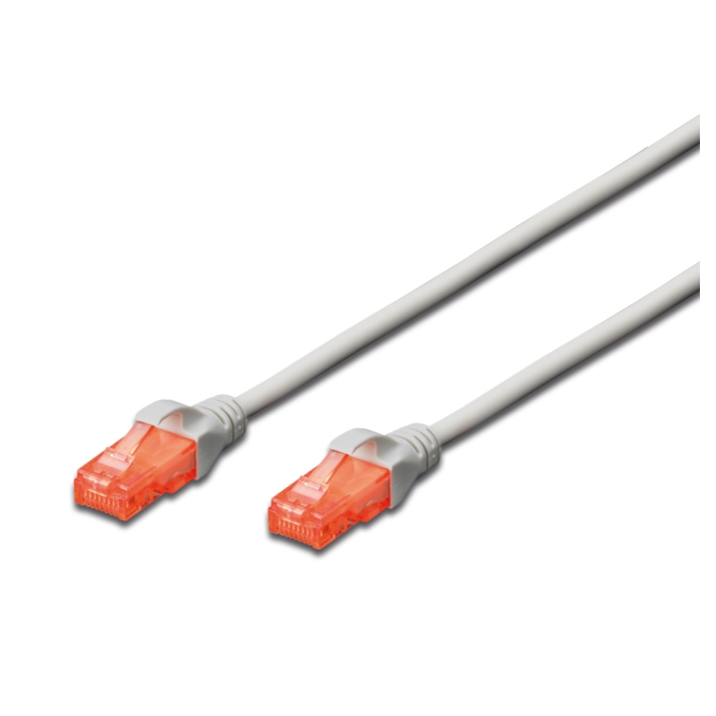 CABLE DE RED CAT 6 U-UTP DE 15 METROS EN COLOR GRIS