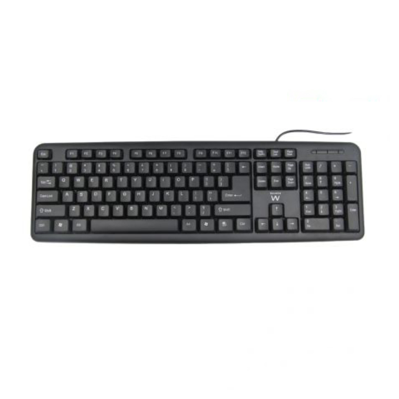 TECLADO USB EWENT PORTUGUES NEGRO