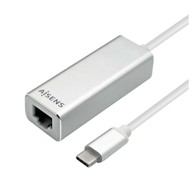 ADAPTADOR USB 3-1 GEN1 USB-C A RJ45 AISENS NEGRO