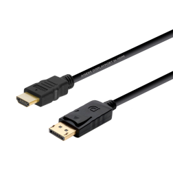 CABLE CONVERSOR AISENS DISPLAYPORT A HDMI DP-M-HDMI-M 2-0M