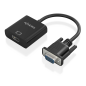 CABLE CONVERSOR AISENS SVGA-M+JACK 3-5-H+USB MICROB-H A HDMI A-H 20CM