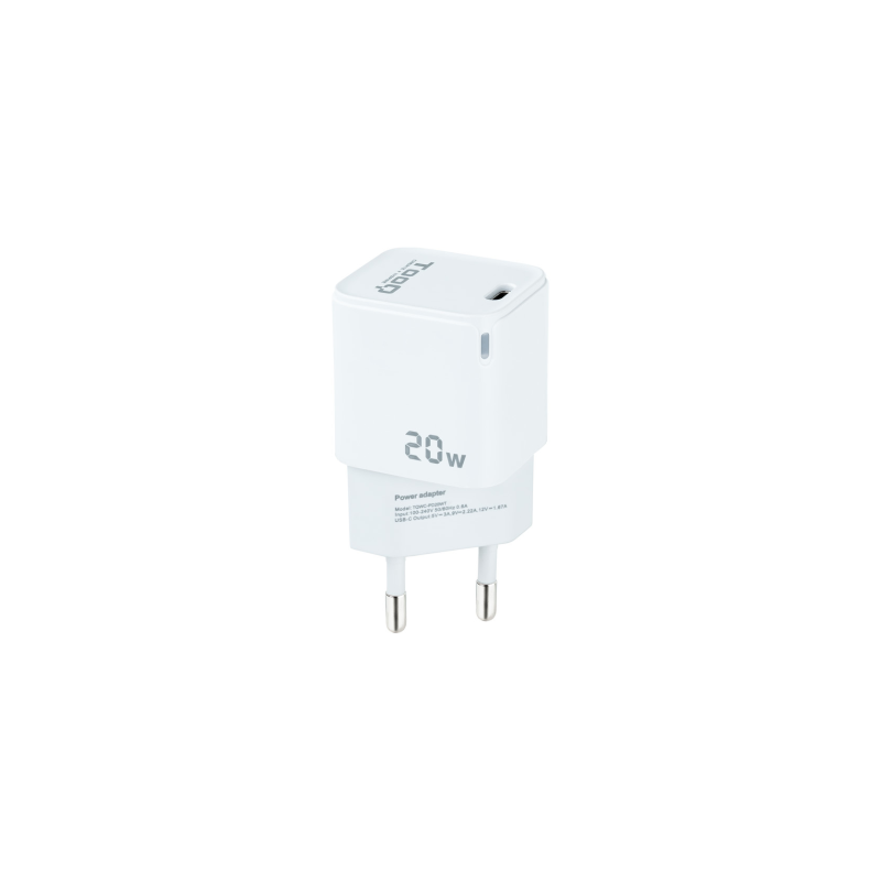 CARGADOR DE PARED TOOQ USB-C PD 20W